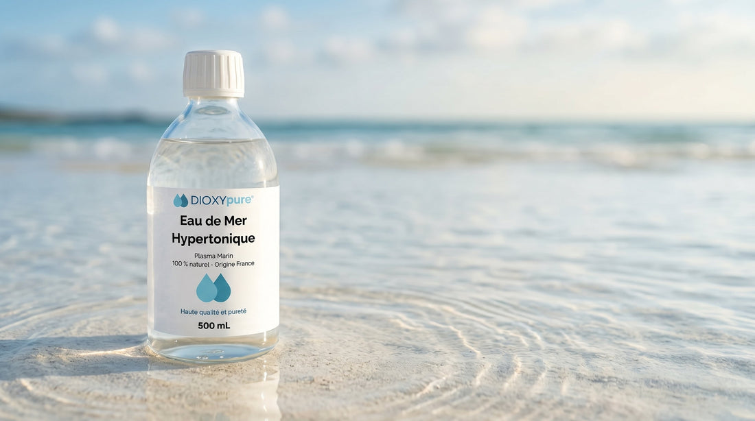 Eau de mer hypertonique et récupération sportive : le secret de reminéralisation qui vient de l'océan