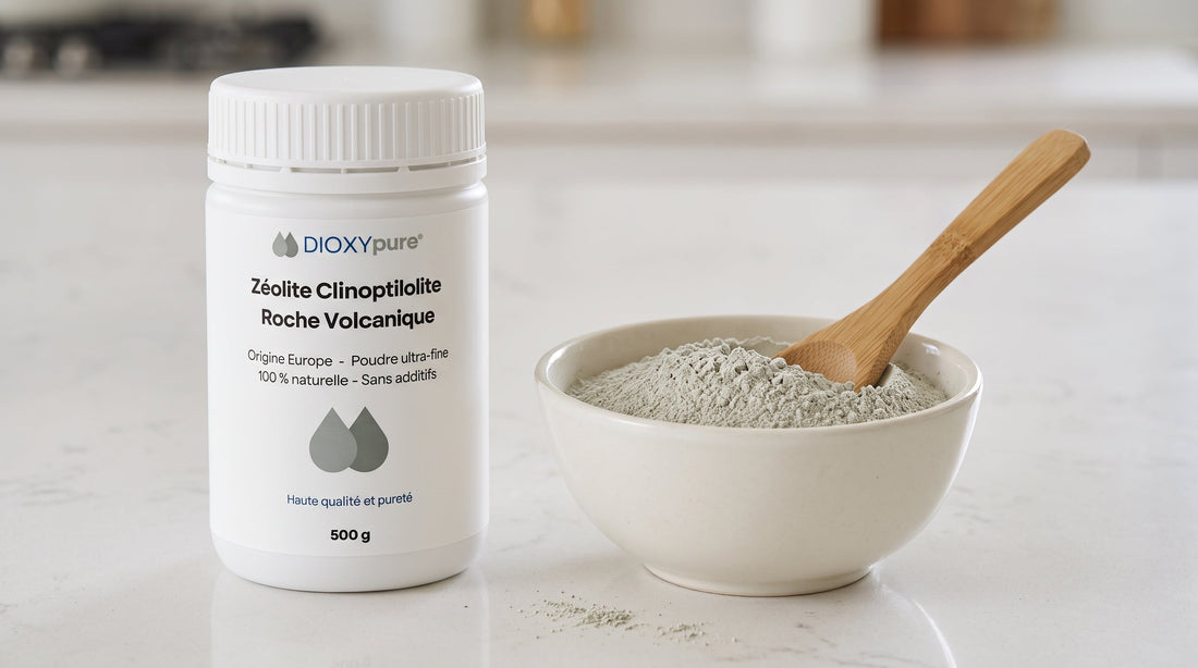 Zéolite : comprendre les différences et l’usage spécifique de la clinoptilolite micronisée