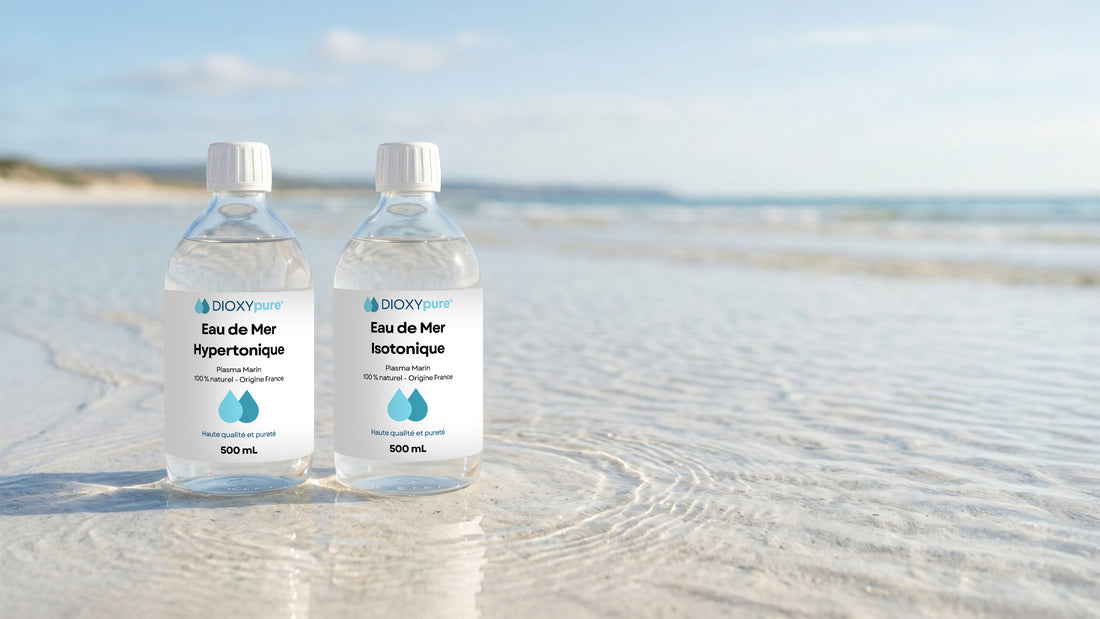 Eau de mer : isotonique ou hypertonique ?