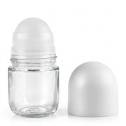 Flacon Roll-on en Verre 50 mL – Applicateur à Bille Rechargeable