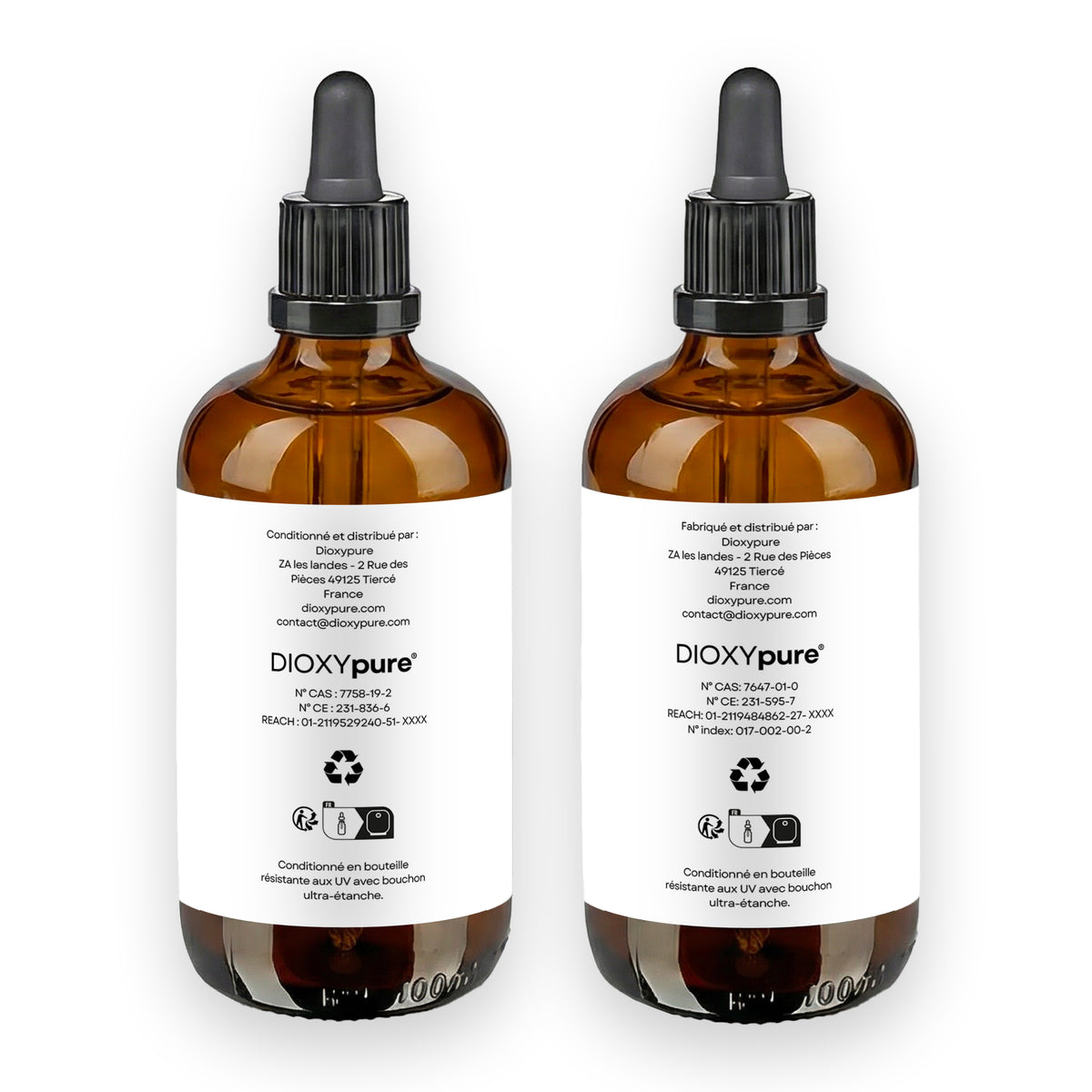 Chlorine Dioxide - Production Kit - Dropper