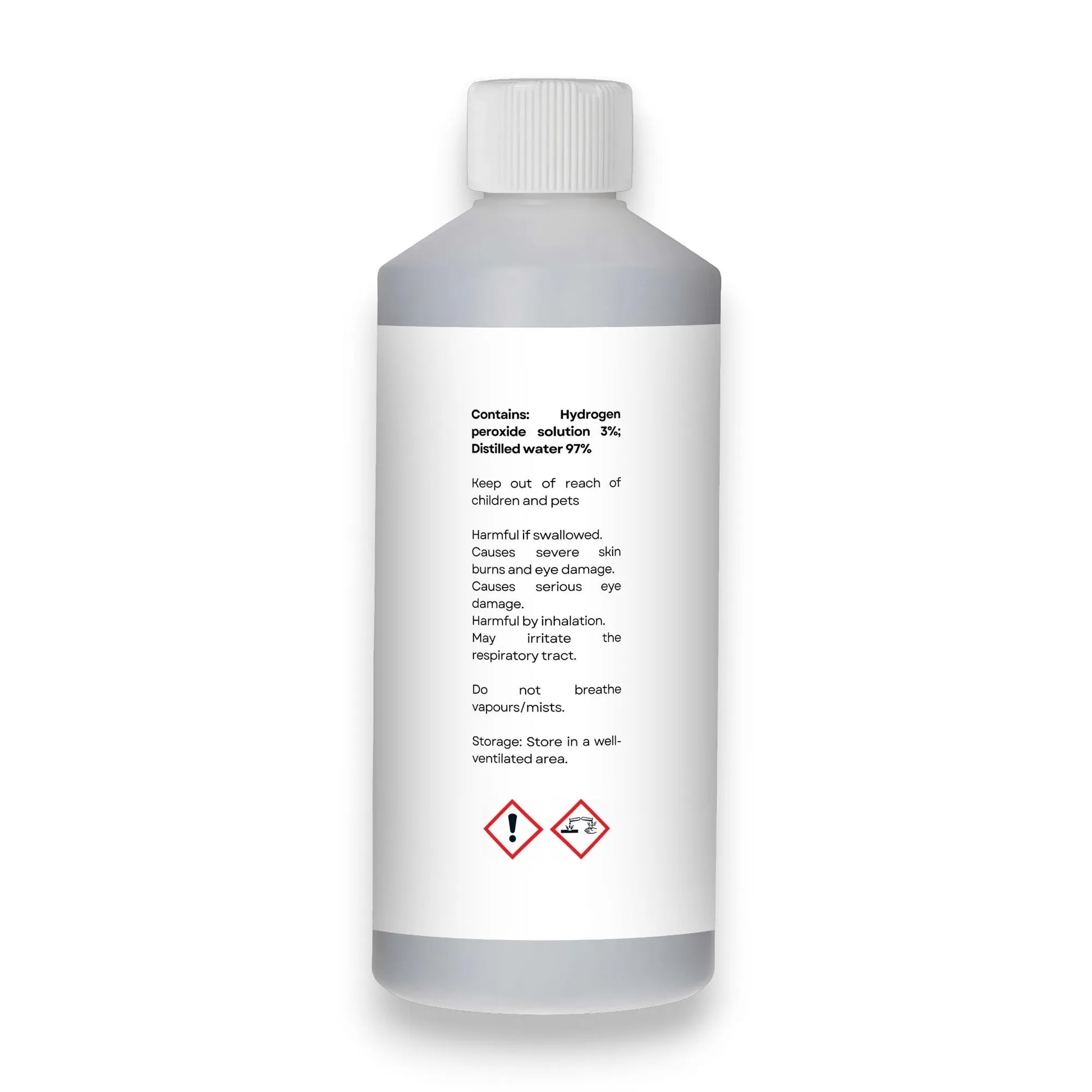 Peroxyde d'hydrogène de qualité alimentaire 3% - 500 mL