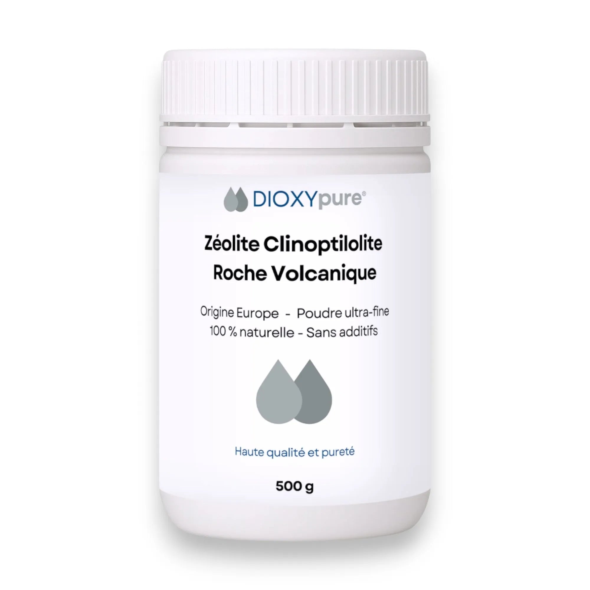 Zéolite - Roche volcanique pure et 100% naturelle - Pureté ≃94 % en clinoptilolite - Origine EU
