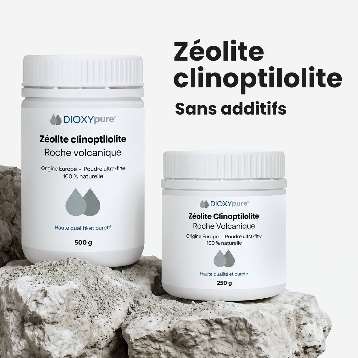 Clinoptilolite Zeolite - Volcanic rock