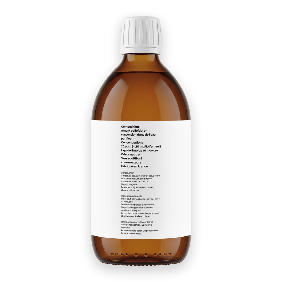 Colloidal Silver - 20 ppm & 40 ppm