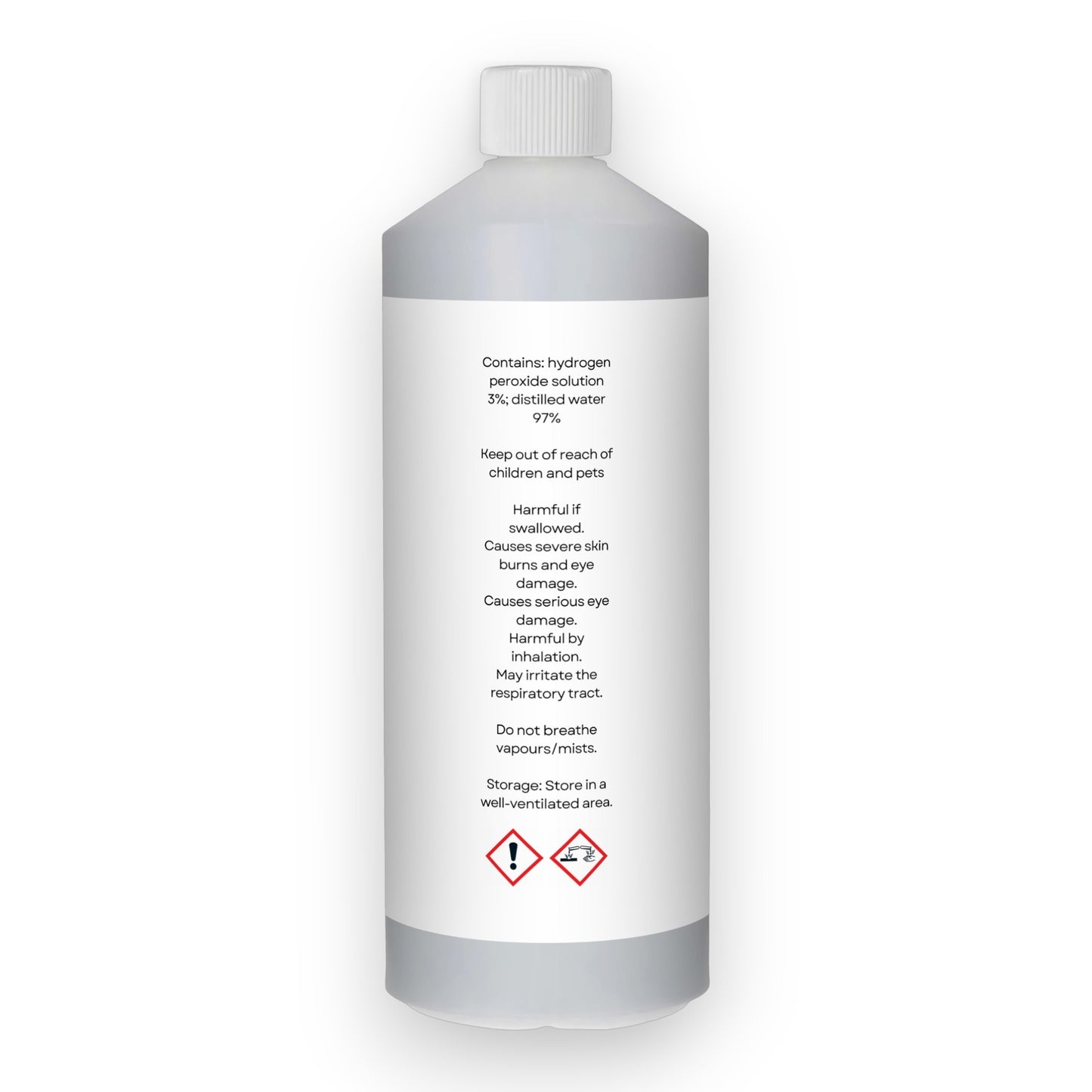 Food Grade Hydrogen Peroxide 3% - 1000ml (1L)