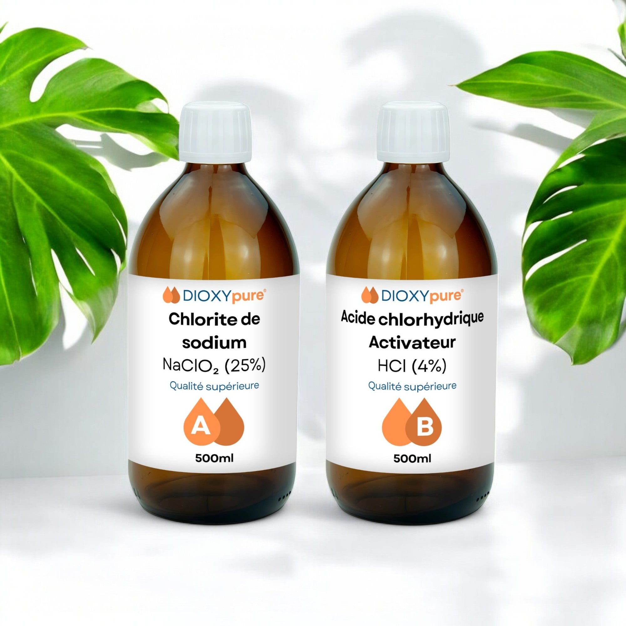 Dioxyde de Chlore - Kit de Production - 2x500 mL