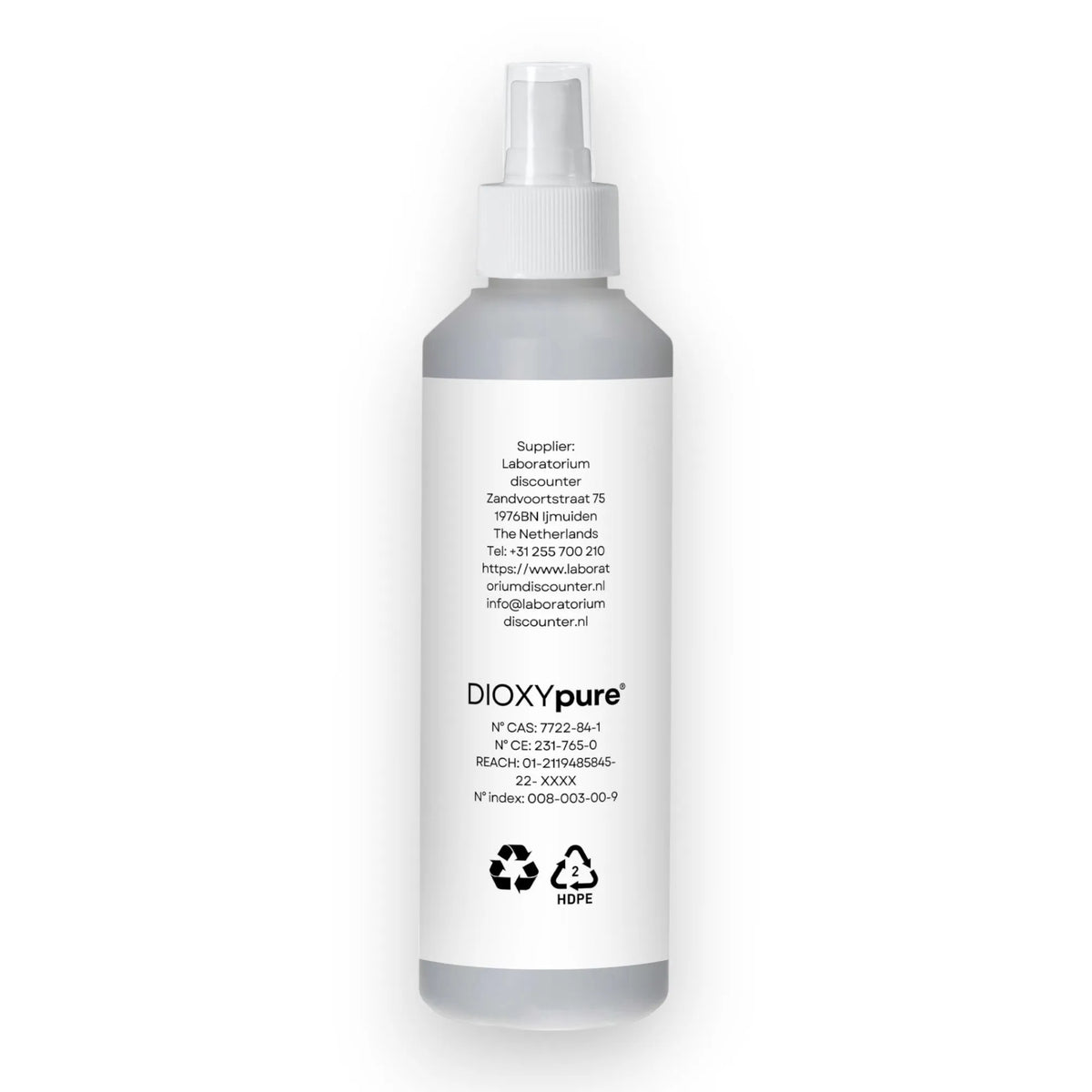 Peroxyde D'Hydrogène Qualité Alimentaire 6% - 250 Ml - Pur Sans Additif Pour Usage Domestique