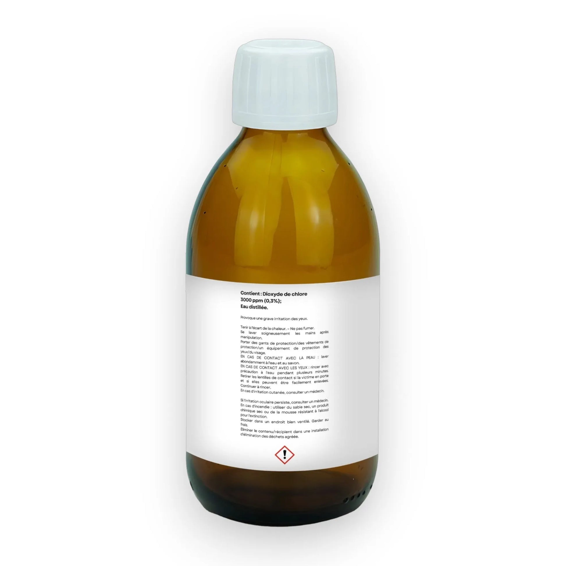 bouteille de cds dioxyde de chlore 250 mL