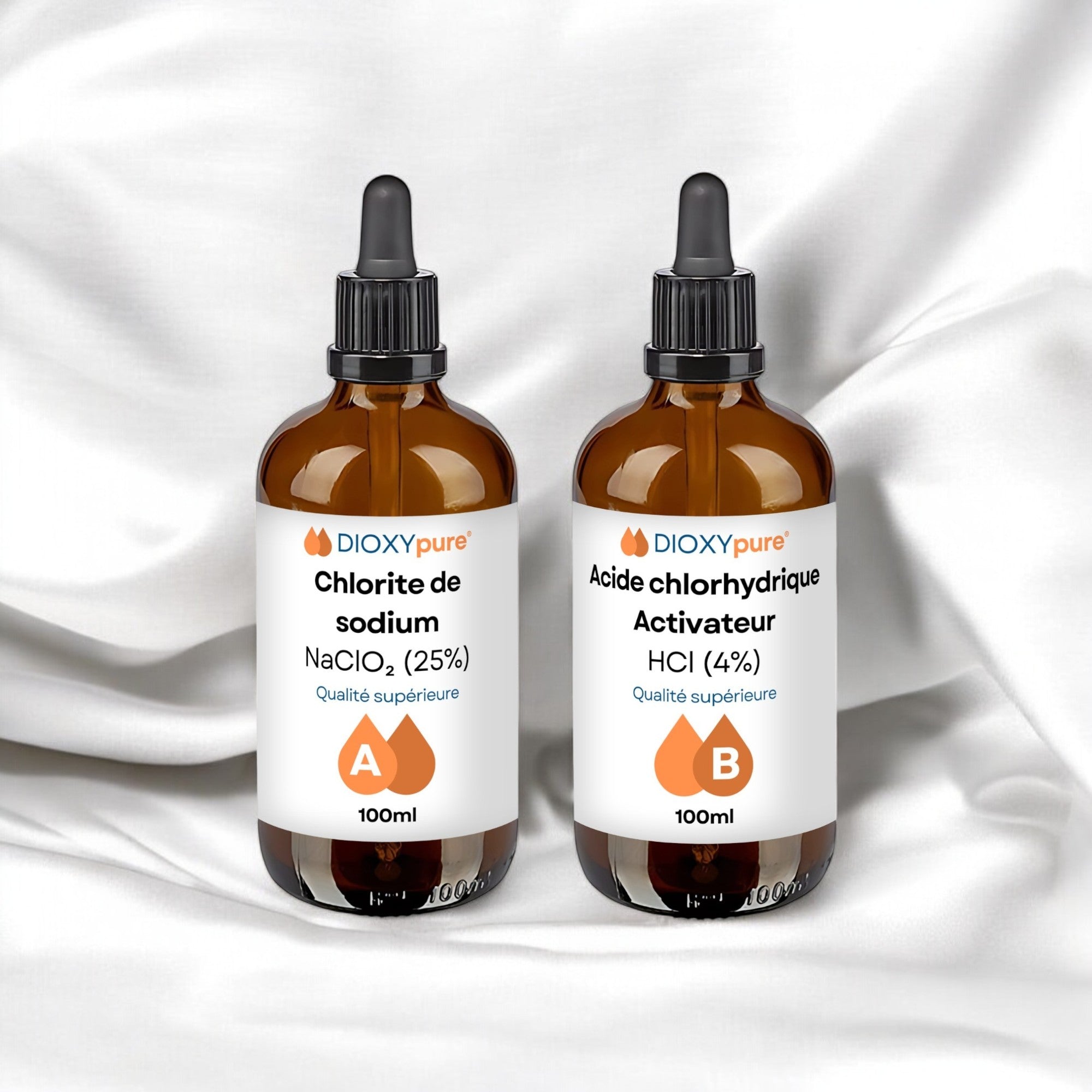 Dioxyde de Chlore - Kit de Production - 2x100 mL