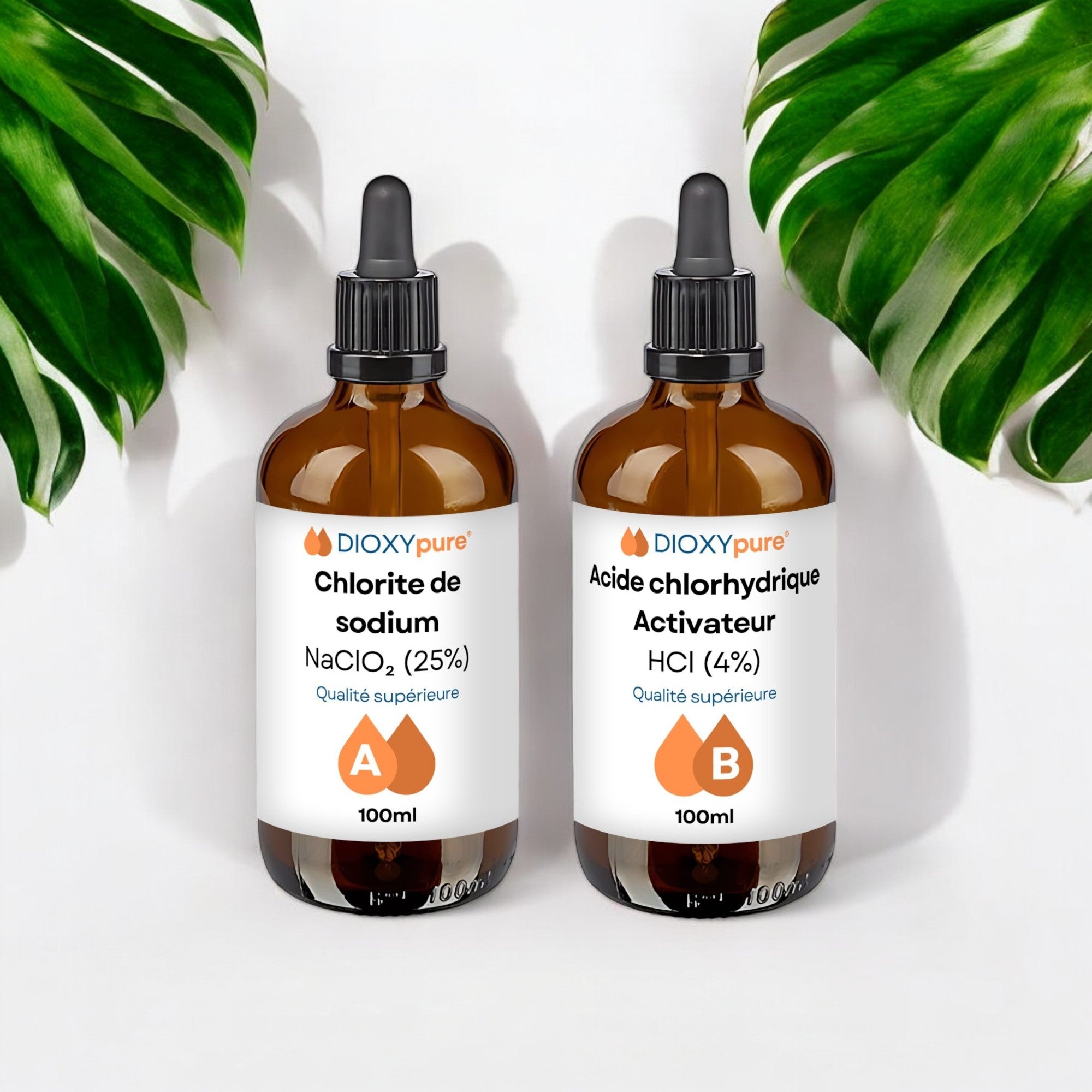 Dioxyde de Chlore - Kit de Production - 2x100 mL