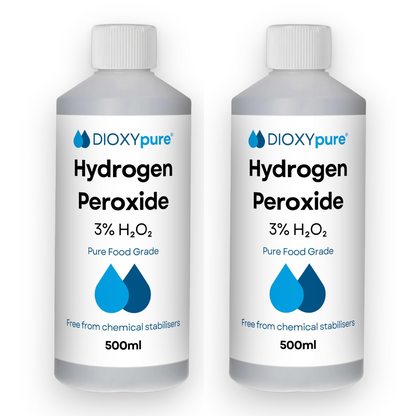 Peroxyde d'hydrogène de qualité alimentaire 3% - 500 mL