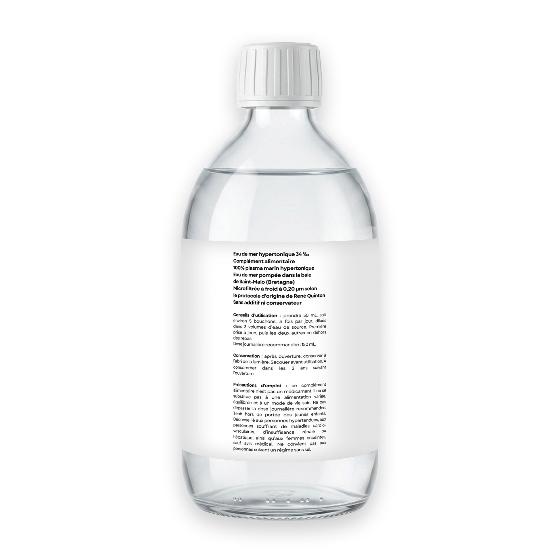 Eau de mer Hypertonique 500 mL