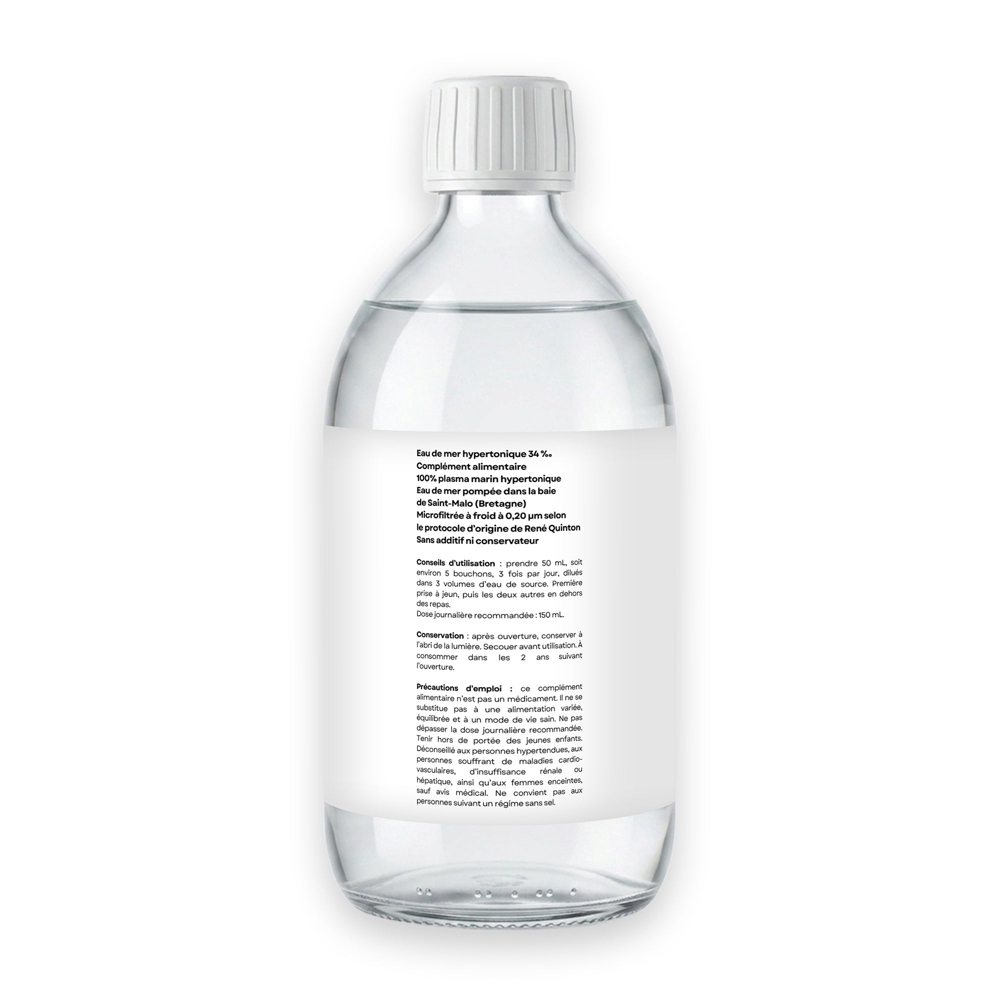 Eau de mer Hypertonique 500 mL