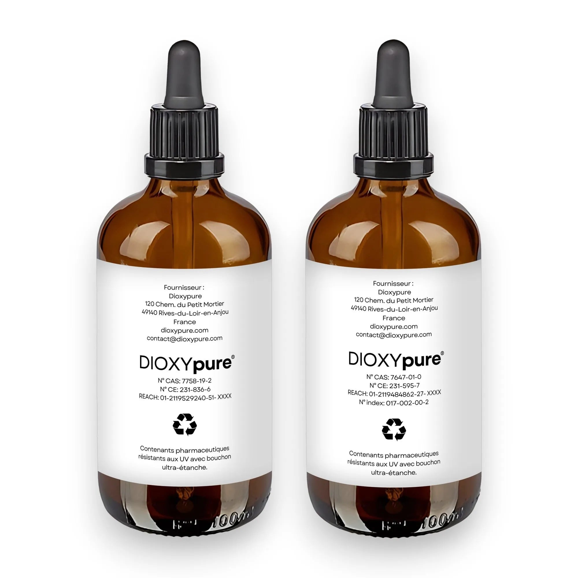 Dioxyde de Chlore - Kit de Production - 2x100 mL