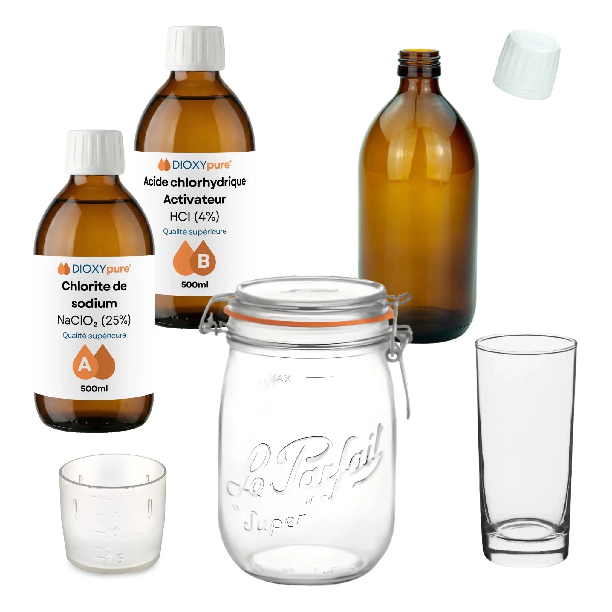 Dioxyde de Chlore - Kit de Production - Grand format