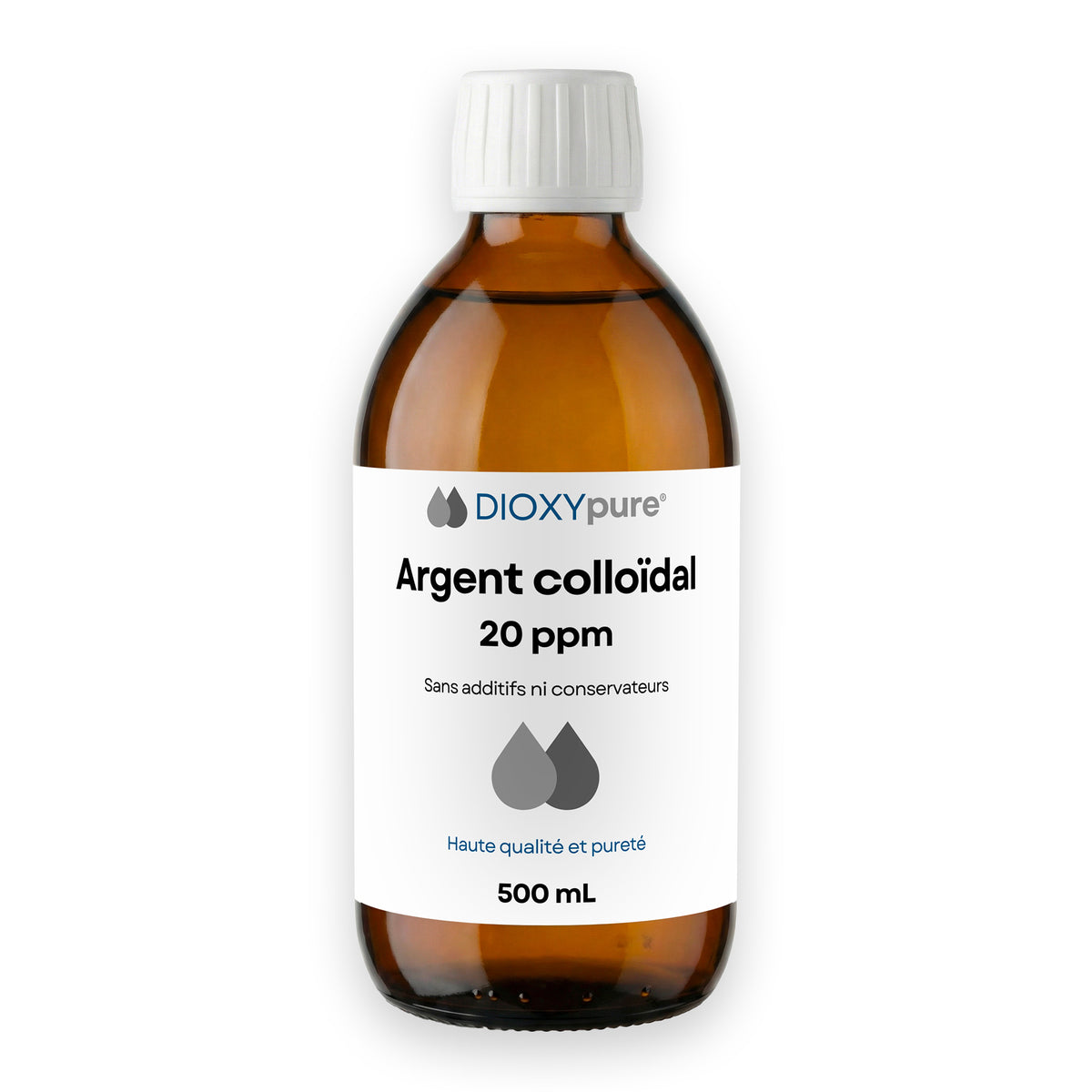 Argent Colloïdal - 20 ppm & 40 ppm