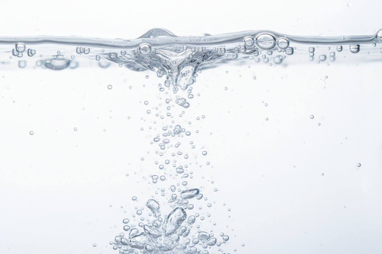 je souhaite une image pleine, remplie d'eau oxygénée