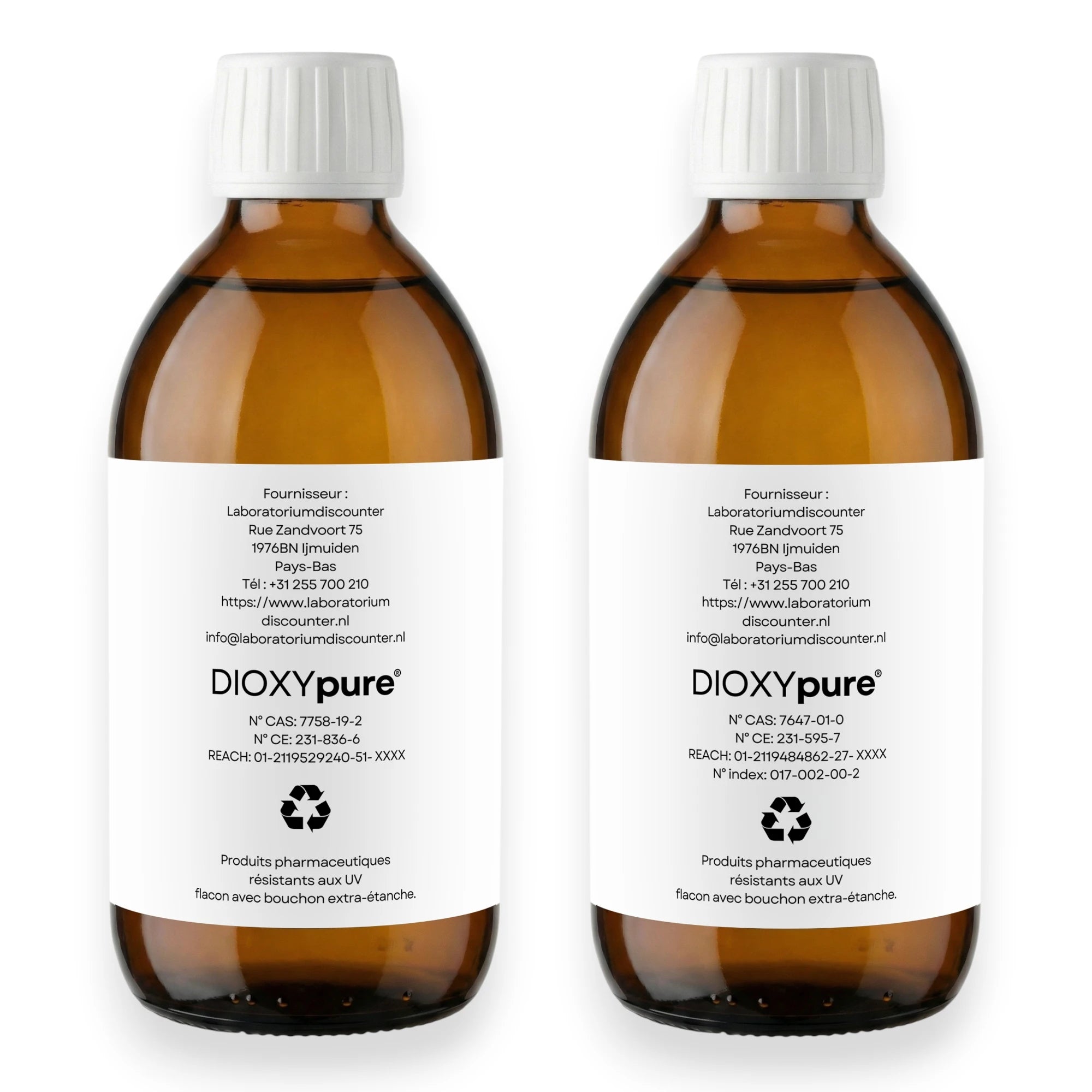 Dioxyde de Chlore - Kit de Production - 2x500 mL